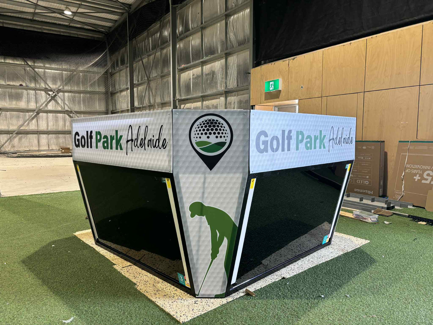 Custom Mini Jumbotron for bars, venues, pubs and mancaves in Australia.