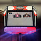 Custom Mini Jumbotron display in a modern Australian man cave with LED lighting